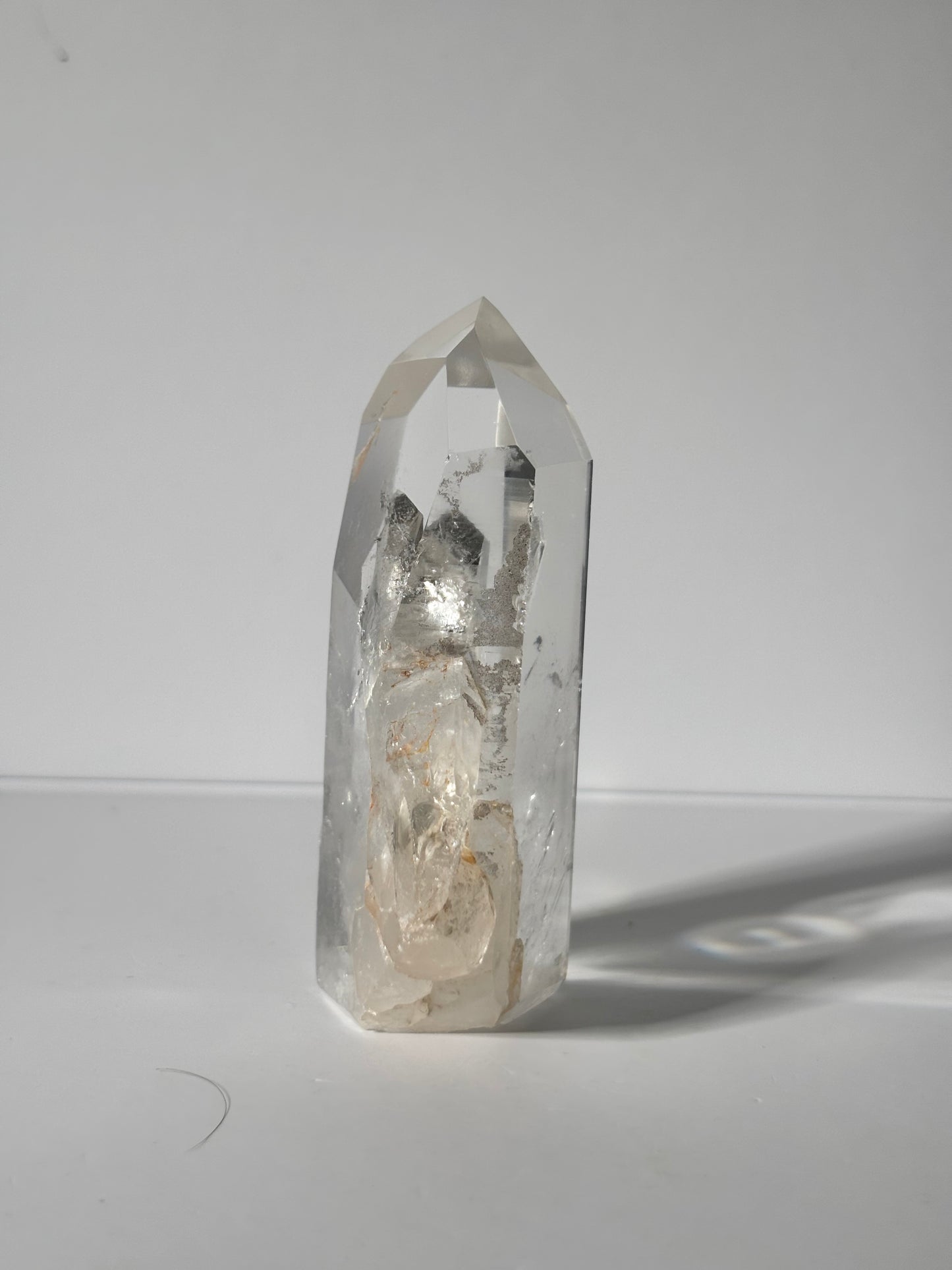 Large Funky Penetrator Quartz Tower, Brazil