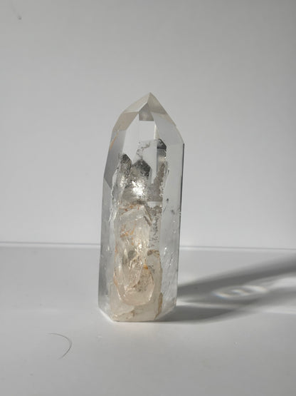 Large Funky Penetrator Quartz Tower, Brazil