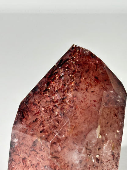 High Quality Rare Phantom Harlequin Quartz Tower, South Africa