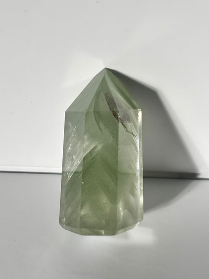High Quality Green Phantom Chlorite Tower, Brazil