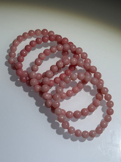 Pink Opal Bracelets, 8mm