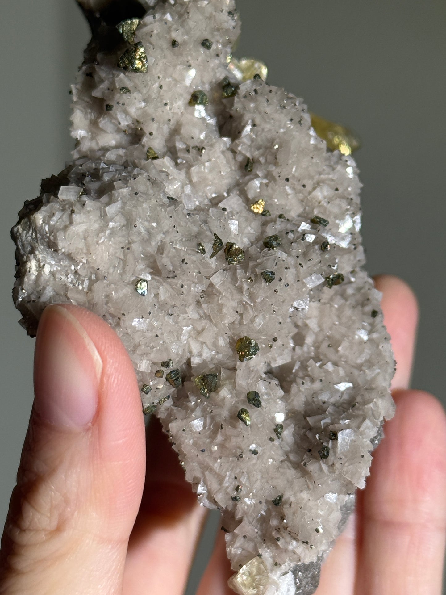 High Quality Large Sweetwater Mine Honey Calcite On Dolomite With Chalcopyrite, USA