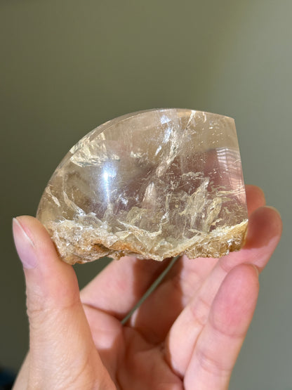 Manifestation Quartz With Lodalite Freeform, Brazil