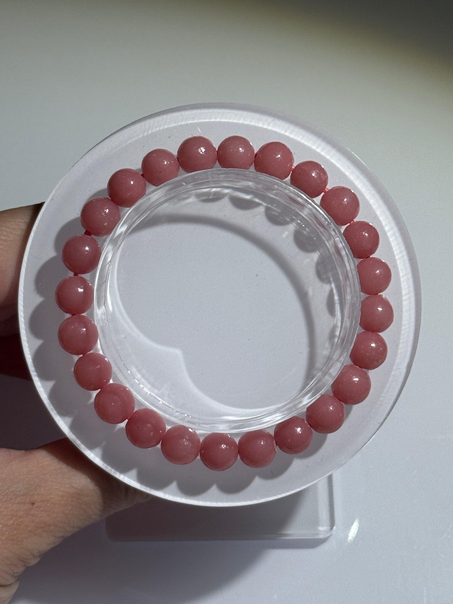 Pink Opal Bracelets, 8mm