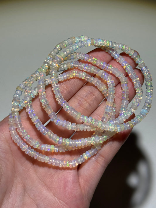 Ethiopian Opal Bracelets, 4.5mm