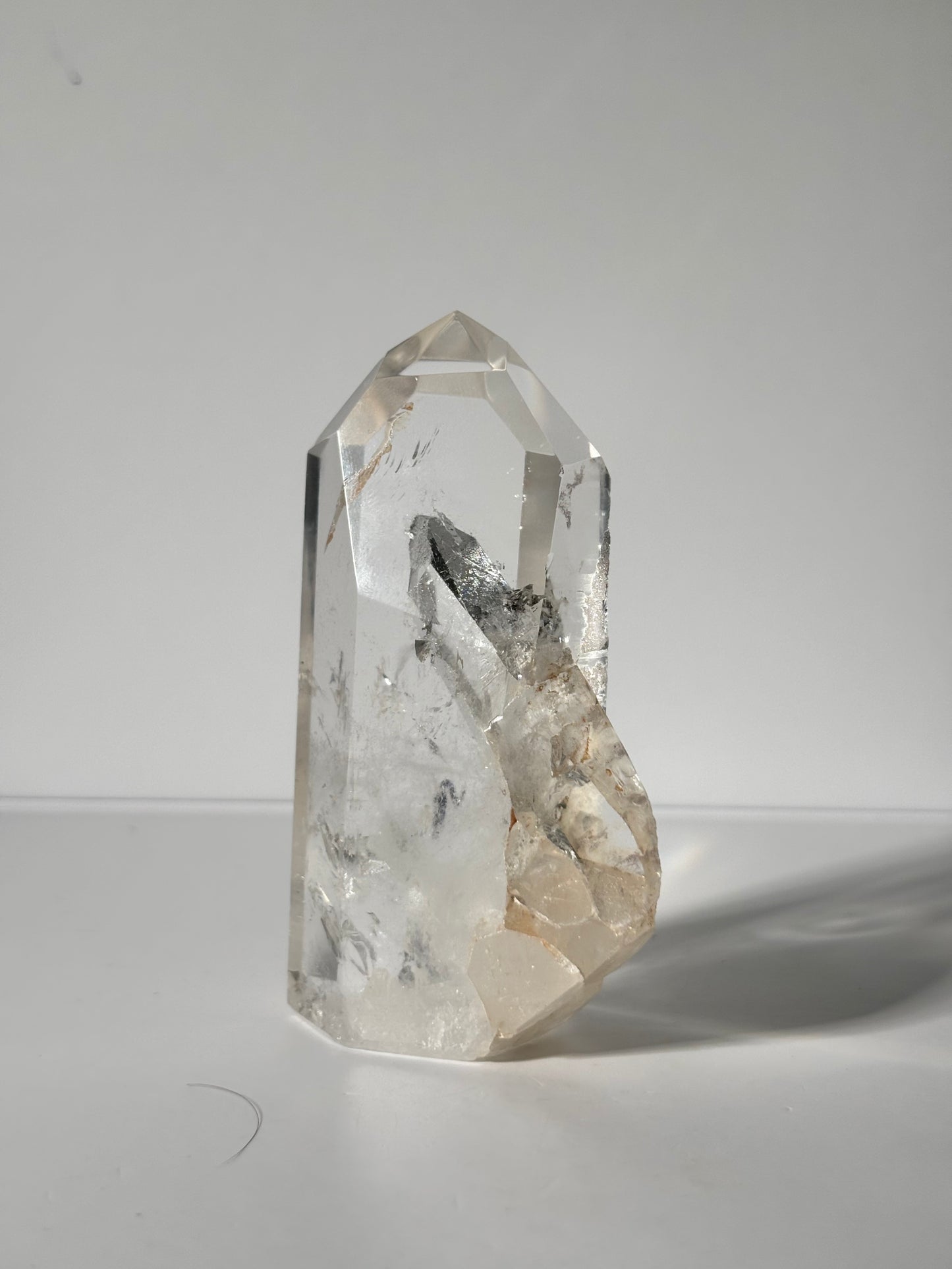 Large Funky Penetrator Quartz Tower, Brazil