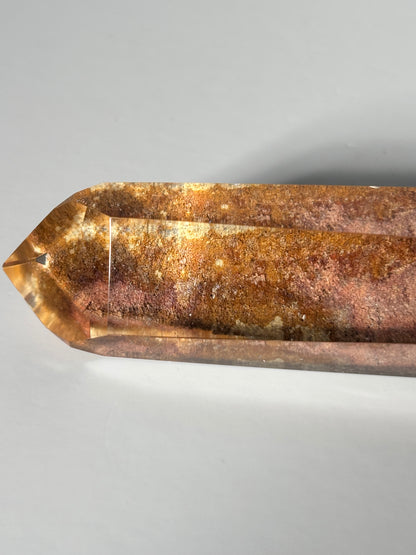 High Quality Water Clear Pink Lodalite Tower, Brazil