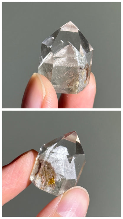 High Quality Water Clear Phantom Lodalite Baby Towers, Brazil