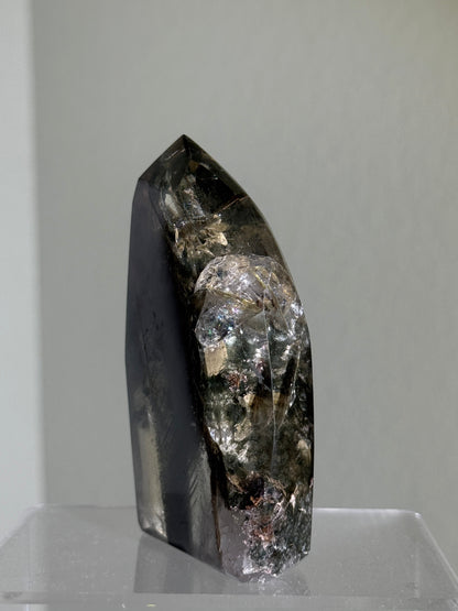 High Quality Rare Garden Quartz Freeform With Mica Inclusion, Zambia