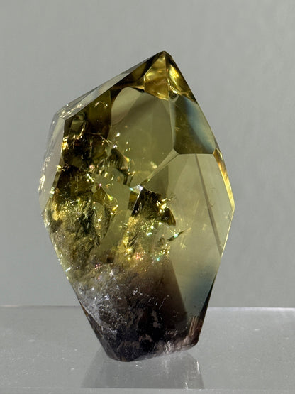 High Quality Phantom Smoky Citrine Tower, Brazil