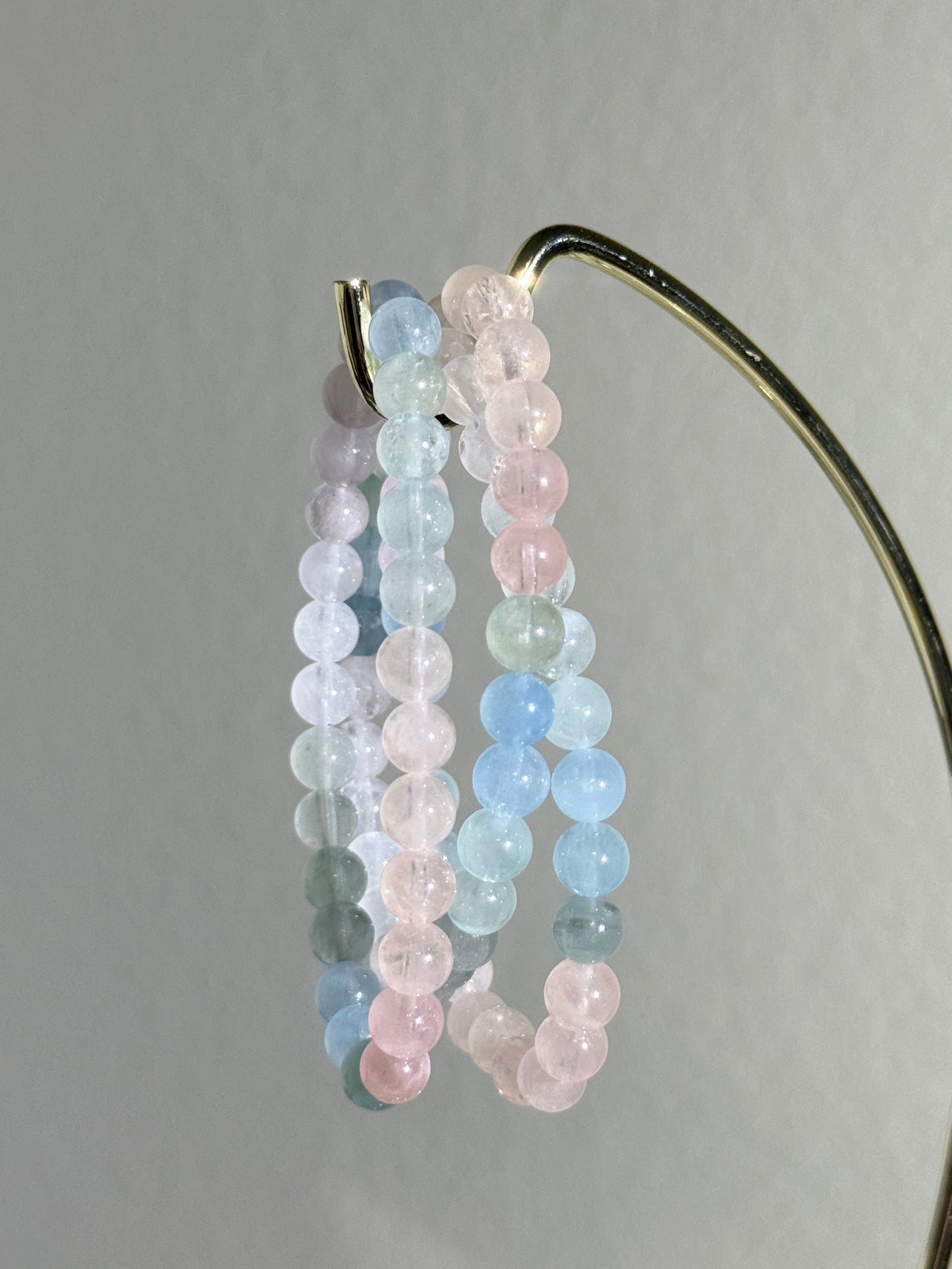 Mixed Beryl Bracelets, 7mm