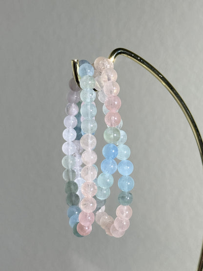Mixed Beryl Bracelets, 7mm