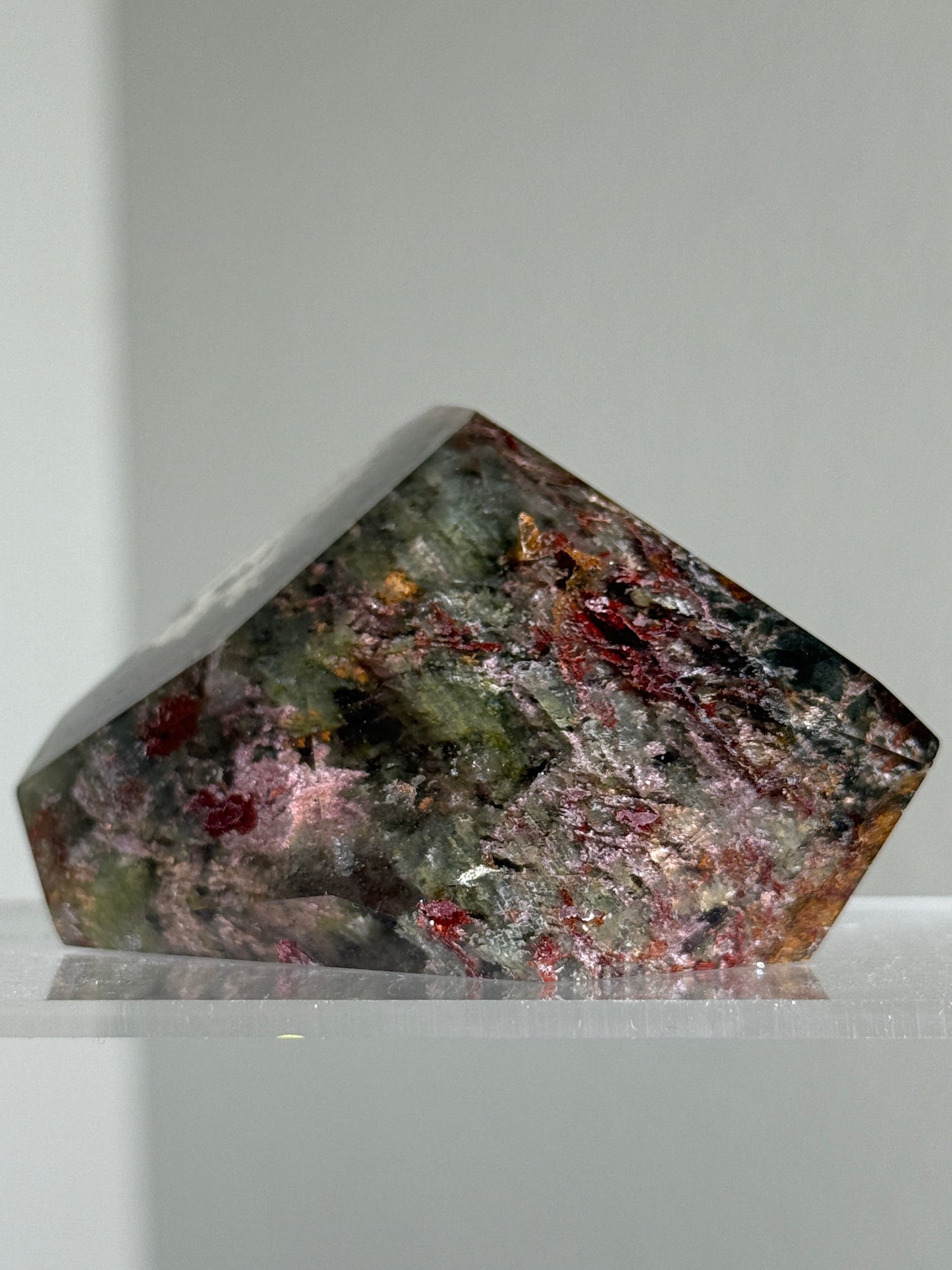 High Quality Vibrant Colorful Garden Quartz Freeform, Zambia