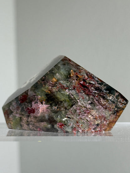 High Quality Vibrant Colorful Garden Quartz Freeform, Zambia