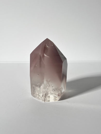 High Quality Large Chunky Phantom Pink Lithium Quartz Tower, Brazil