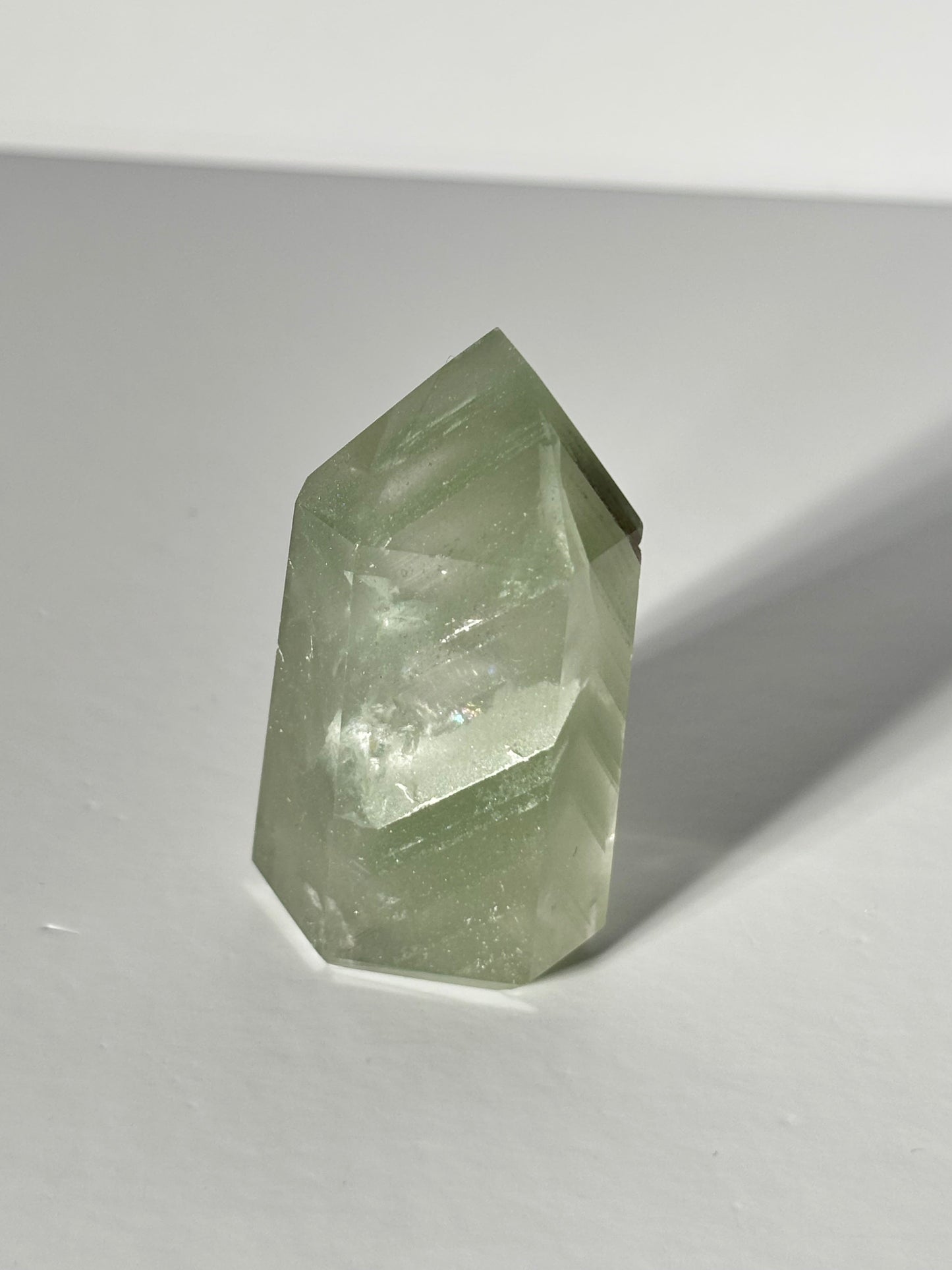 High Quality Green Phantom Chlorite Tower, Brazil