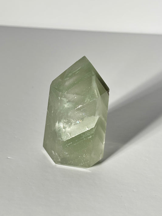 High Quality Green Phantom Chlorite Tower, Brazil