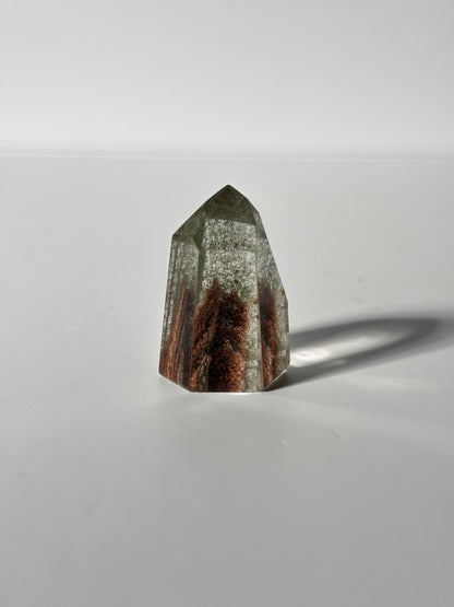 High Quality Water Clear Phantom Garden Quartz Tower, Brazil