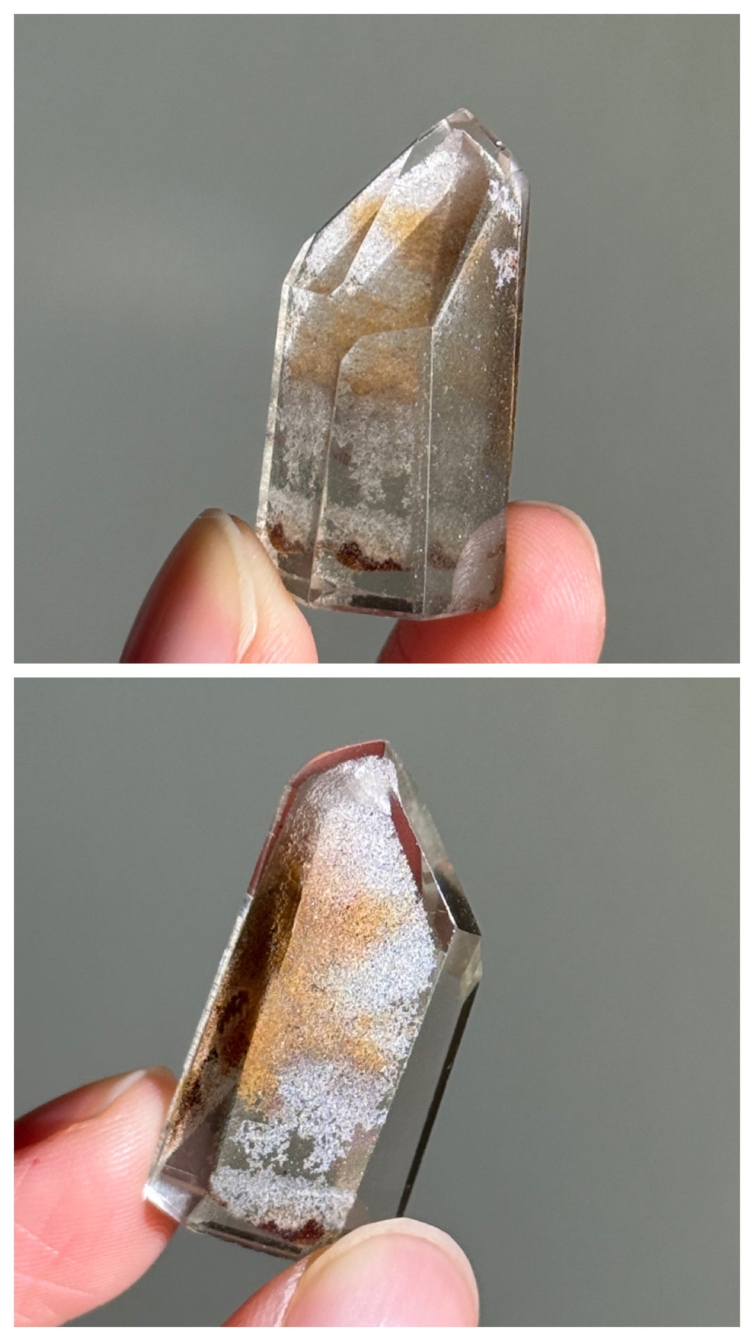 High Quality Water Clear Phantom Lodalite Baby Towers, Brazil