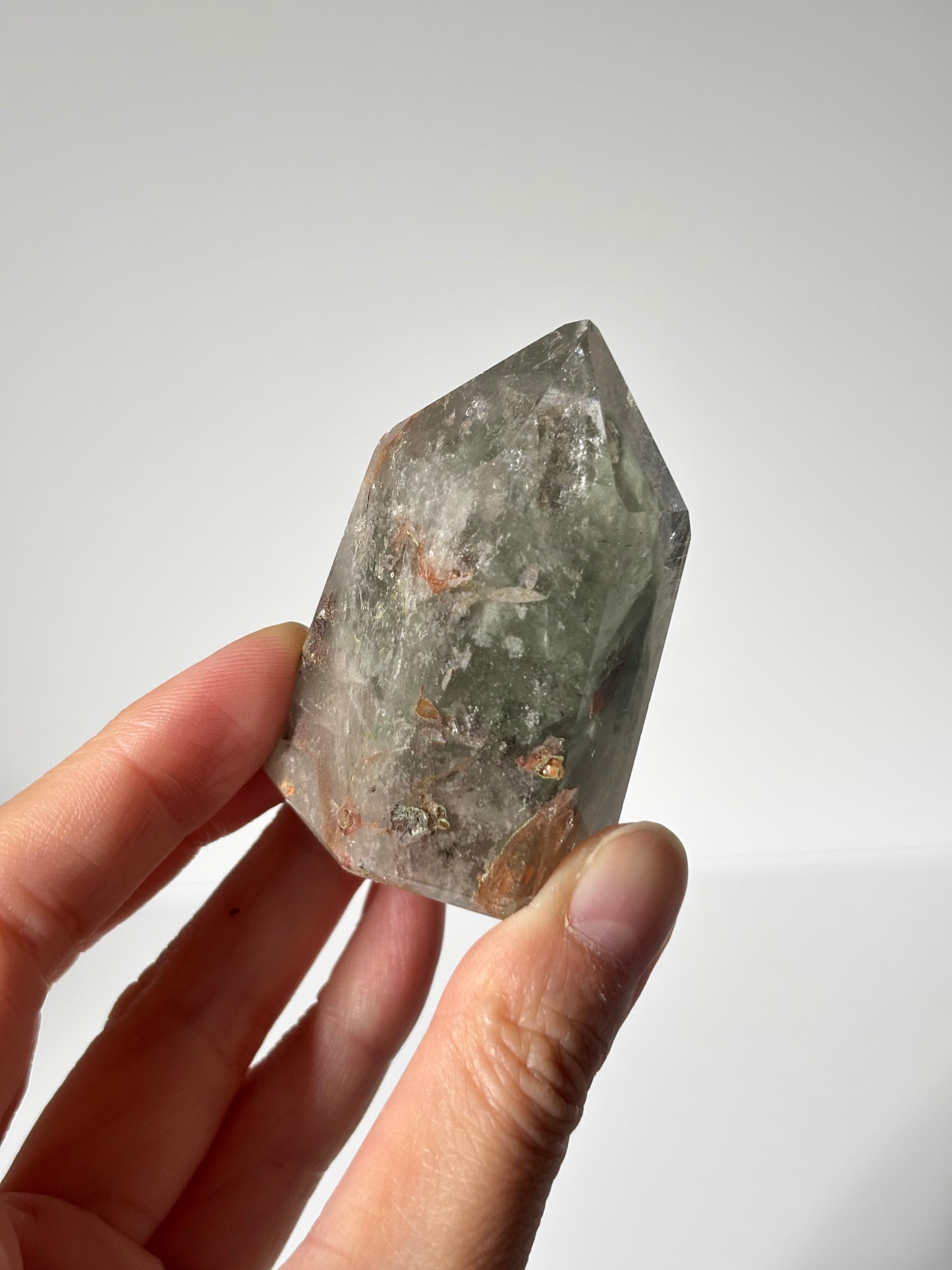 Mint Green Phantom Lodalite Tower, Brazil