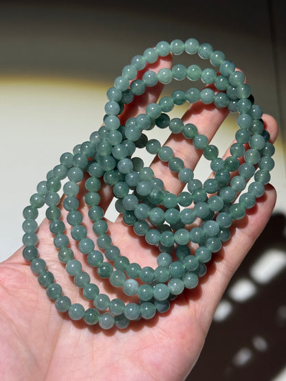 Guatemalan Jade Bracelets, 5.5-6mm
