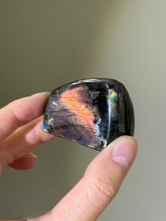 Rainbow Labradorite Freeform, Madagascar