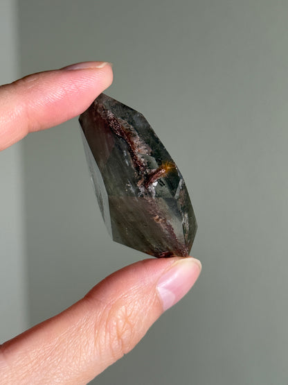 High Quality Colorful Garden Quartz Freeform With Rutile, Zambia