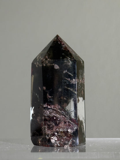 High Quality Purple Green Garden Quartz Tower, Zambia