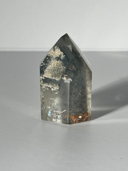 Grey Phantom Lodalite Quartz Tower, Brazil