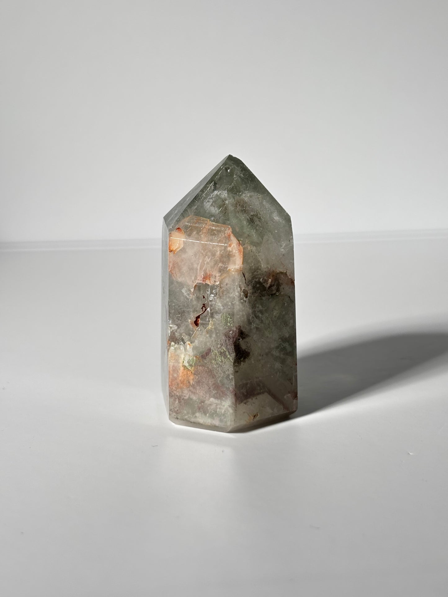 Mint Green Phantom Lodalite Tower, Brazil