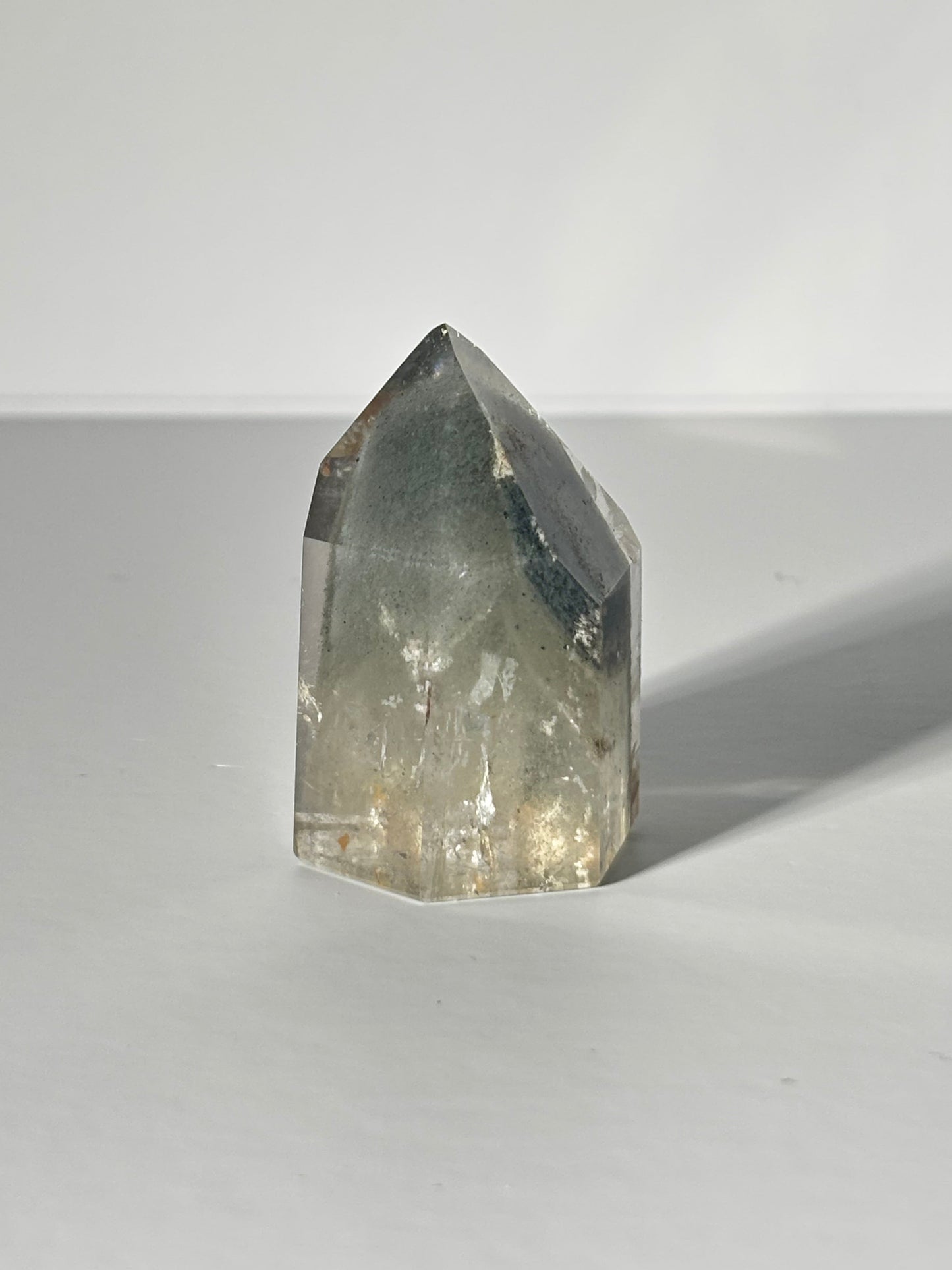Grey Phantom Lodalite Quartz Tower, Brazil