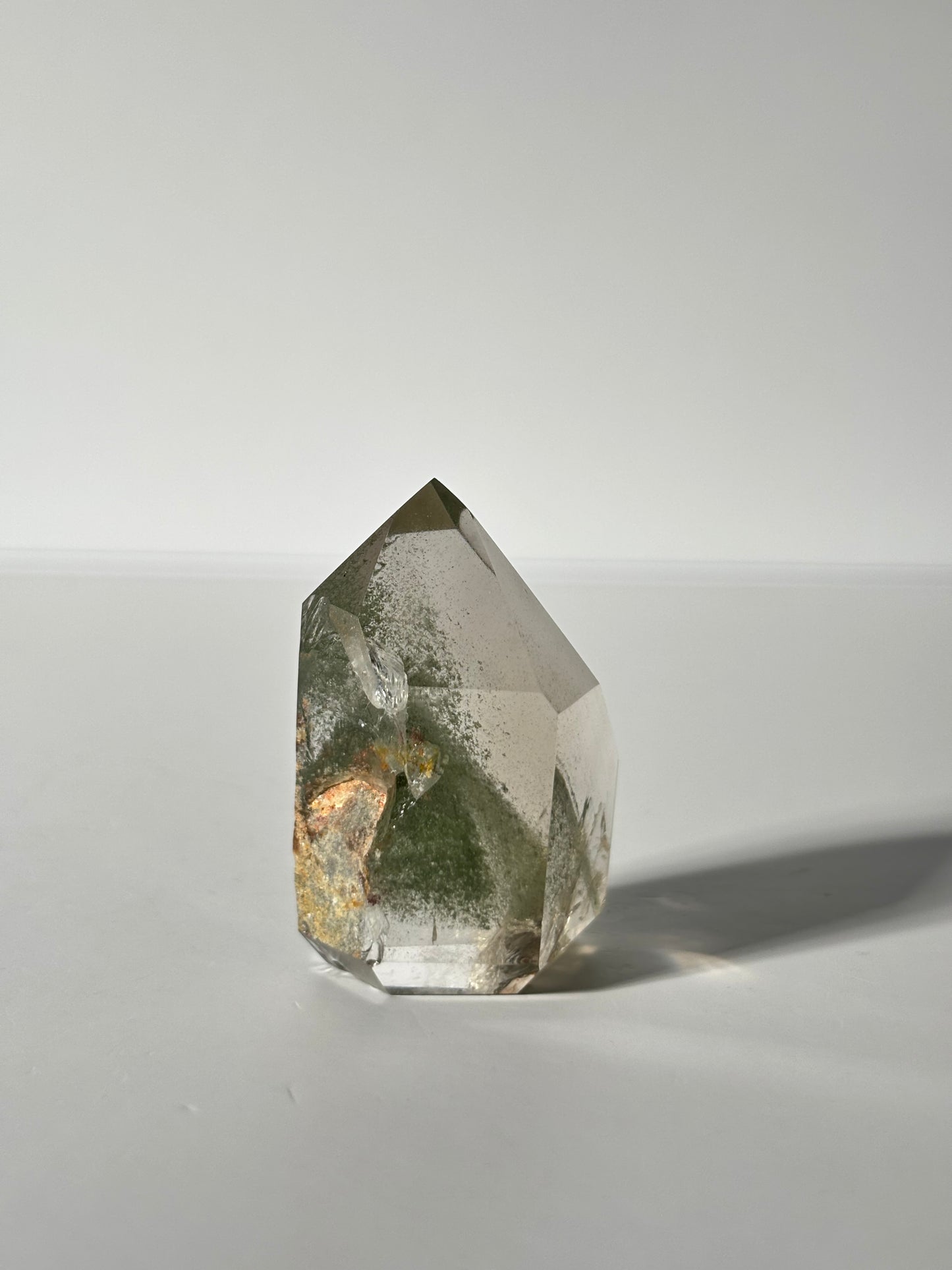 High Quality Green Phantom Chlorite Tower, Brazil