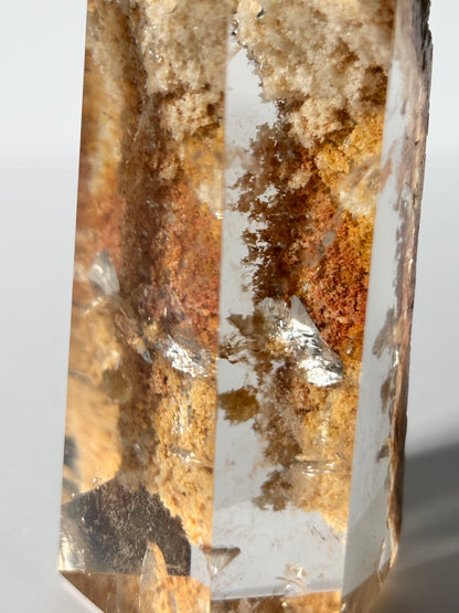 High Quality Collector’s Grade Rare Orange Lodalite Quartz Tower, Brazil