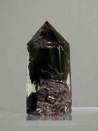 High Quality Purple Green Garden Quartz Tower, Zambia
