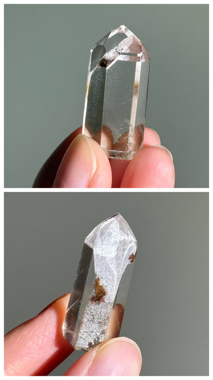 High Quality Water Clear Phantom Lodalite Baby Towers, Brazil