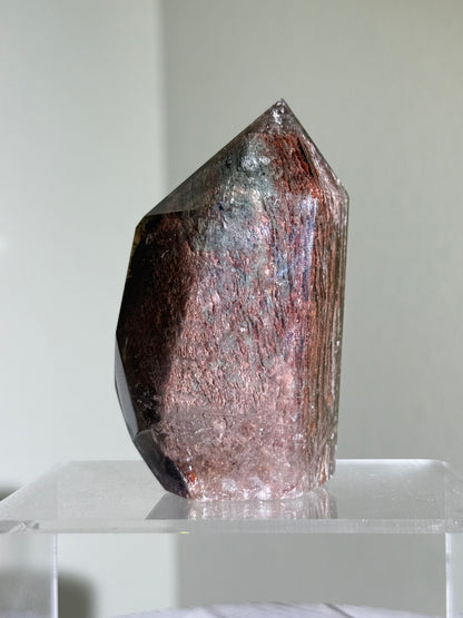 High Quality Large Layered Pink Garden Quartz Tower, Zambia
