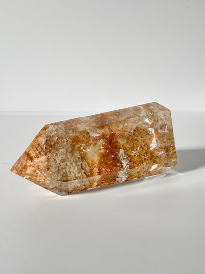 High Quality Collector’s Grade Rare Orange Lodalite Quartz Tower, Brazil