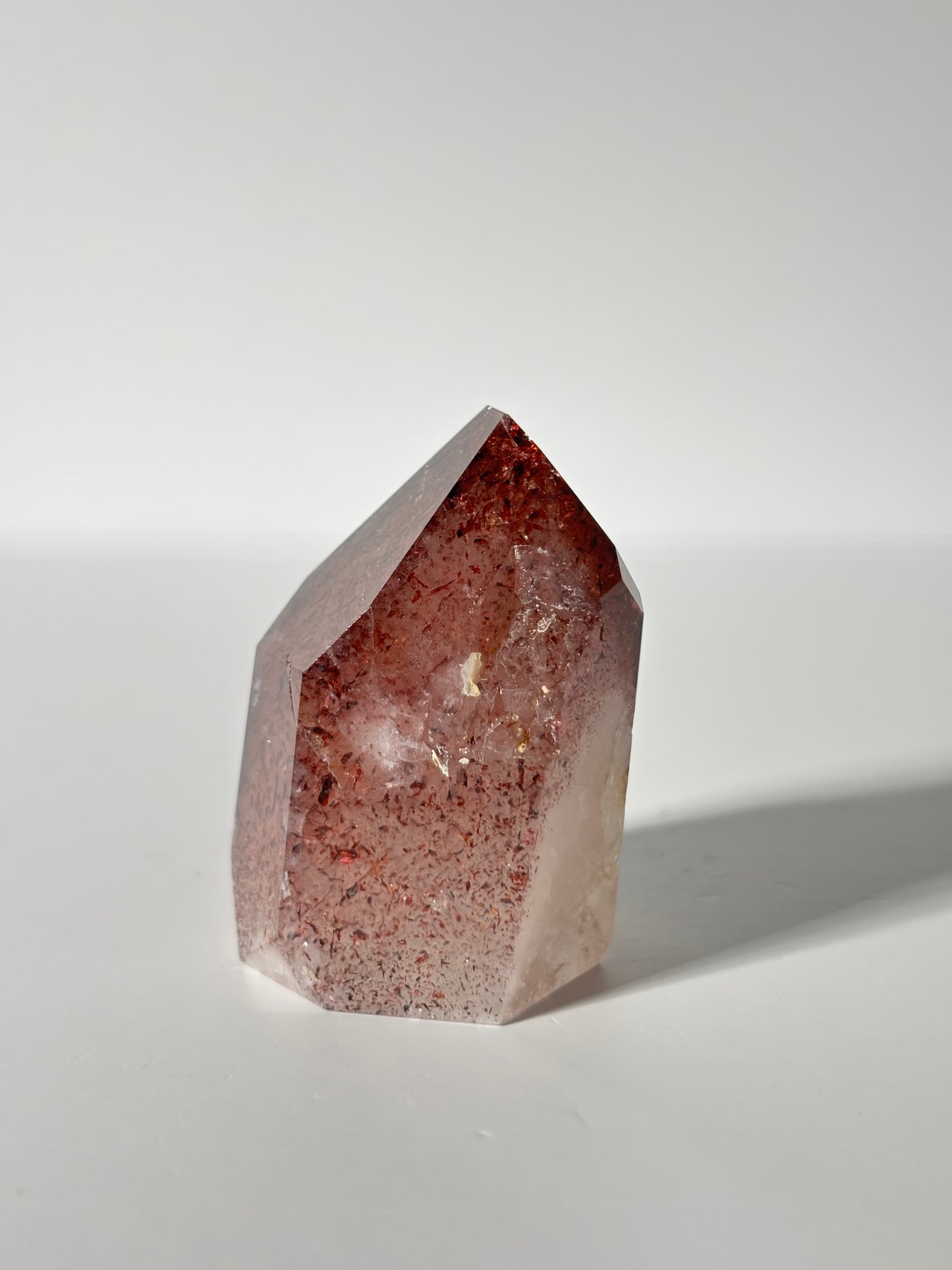 High Quality Rare Phantom Harlequin Quartz Tower, South Africa