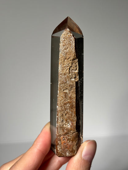 High Quality Water Clear Pink Lodalite Tower, Brazil