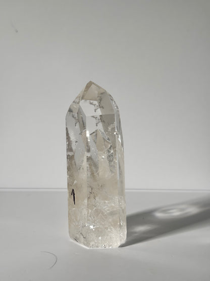 Large Funky Penetrator Quartz Tower, Brazil