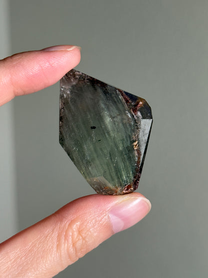 High Quality Colorful Garden Quartz Freeform With Rutile, Zambia