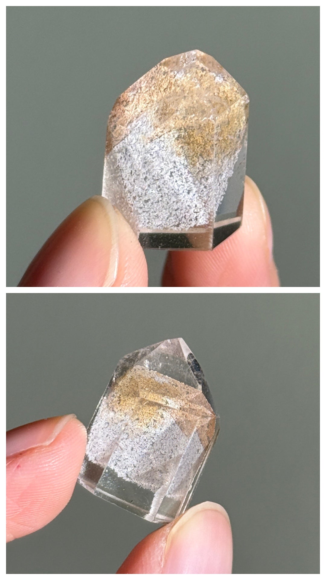 High Quality Water Clear Phantom Lodalite Baby Towers, Brazil