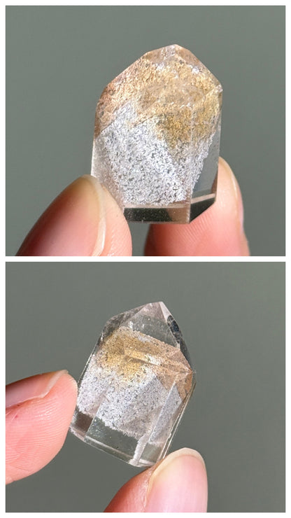 High Quality Water Clear Phantom Lodalite Baby Towers, Brazil