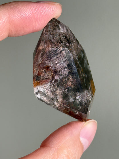 High Quality Colorful Garden Quartz Freeform With Rutile, Zambia