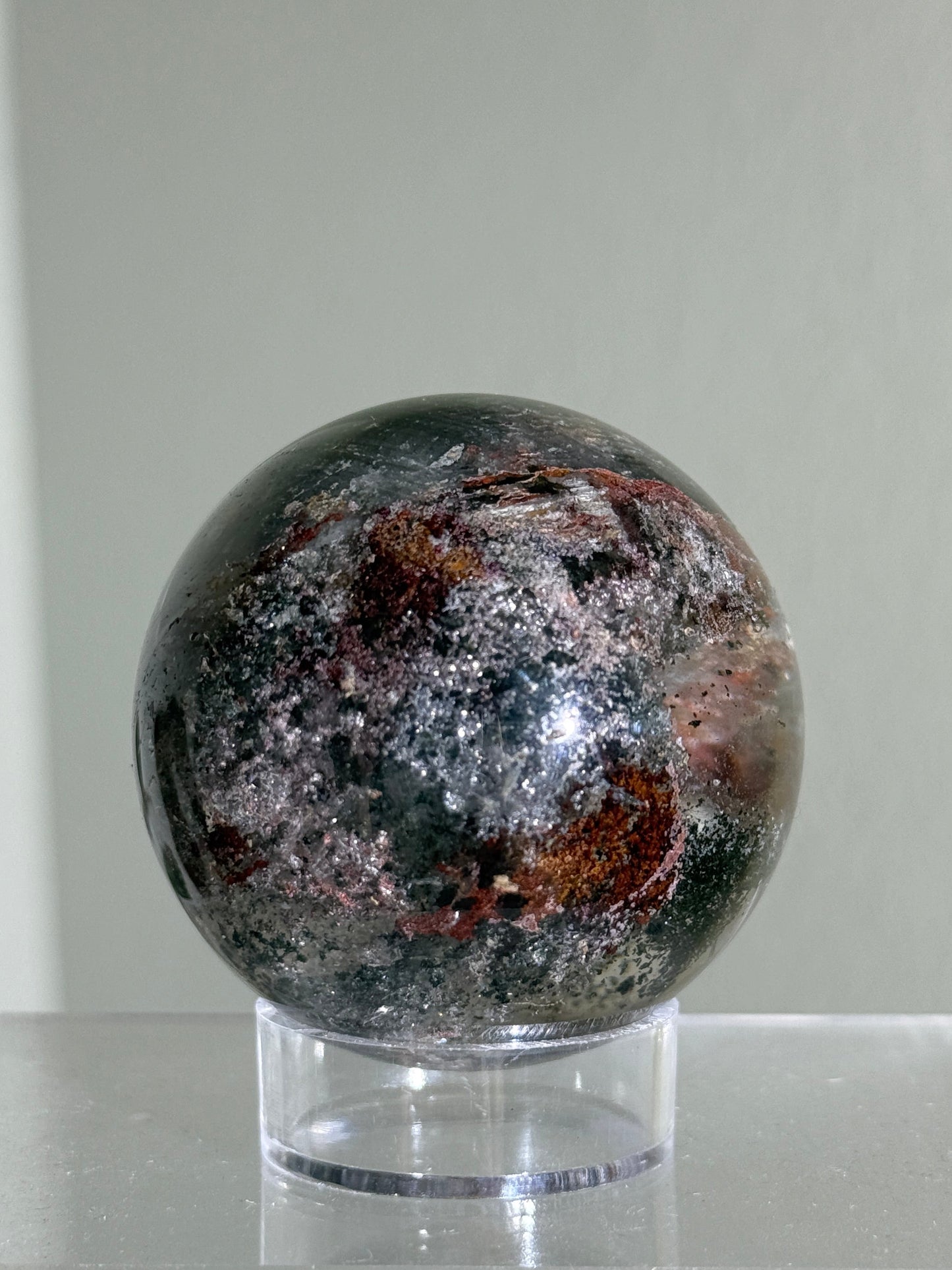 High Quality Colorful Large Garden Quartz Sphere, Zambia