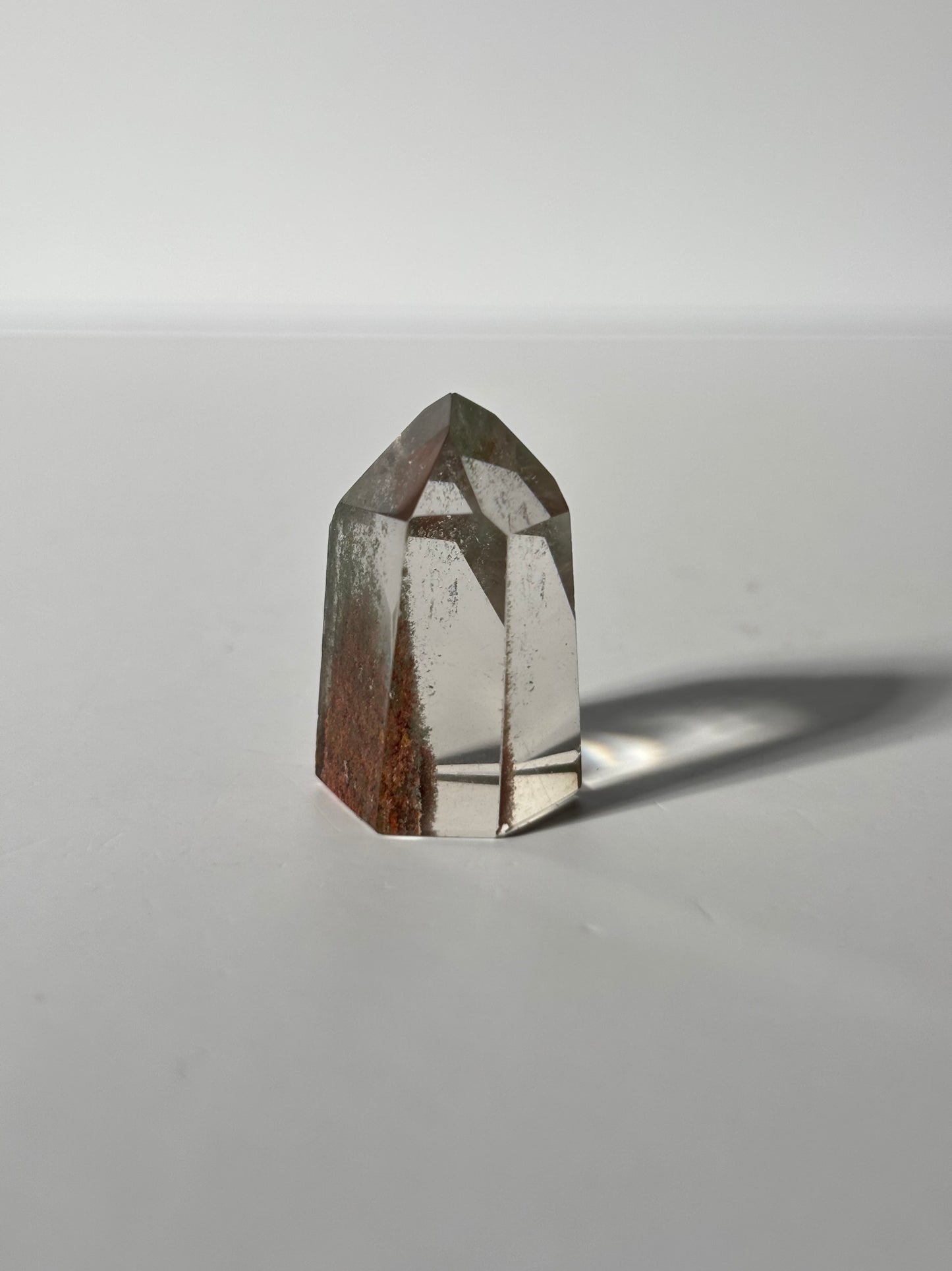 High Quality Water Clear Phantom Garden Quartz Tower, Brazil