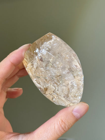 Manifestation Quartz With Lodalite Freeform, Brazil