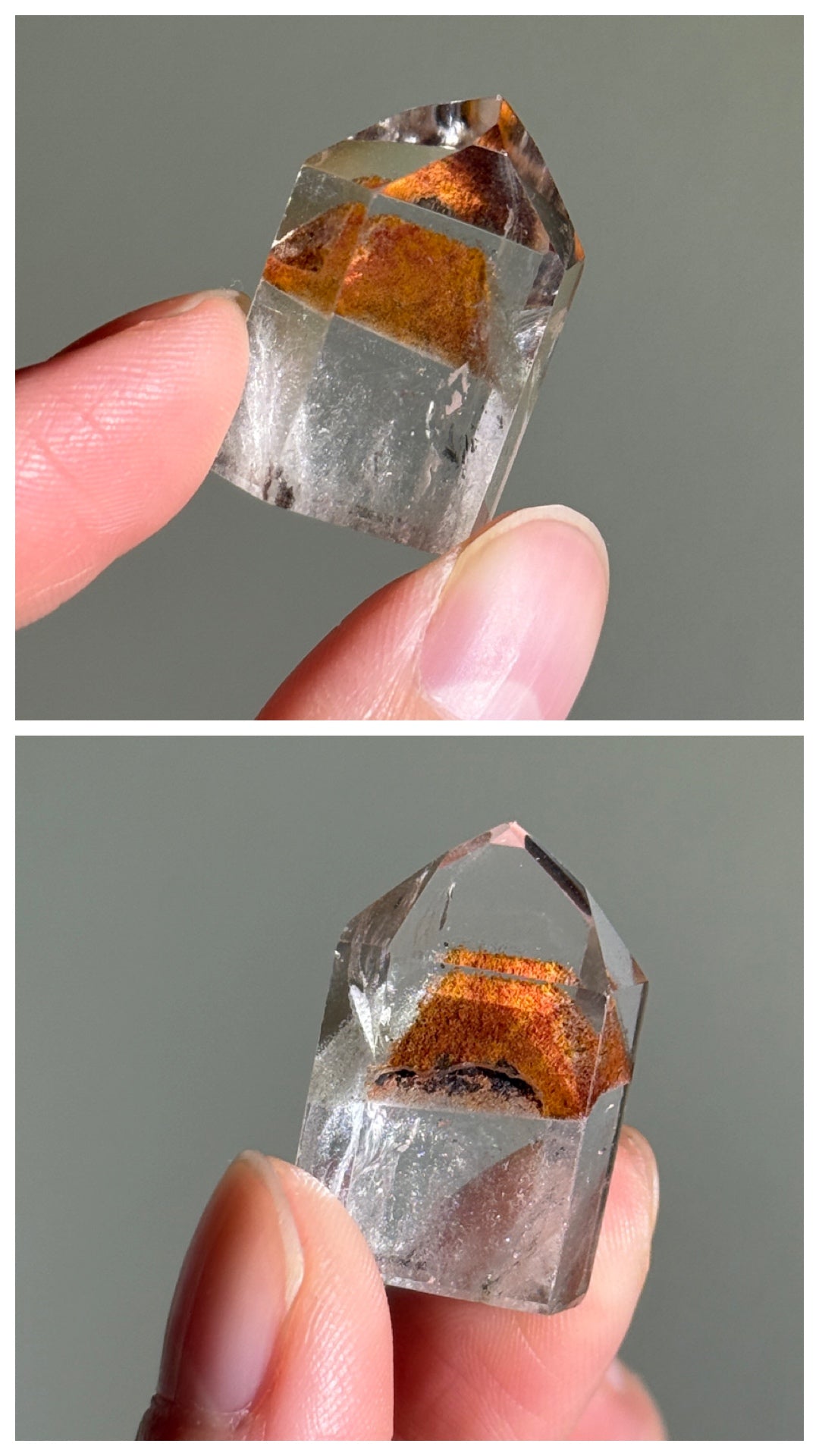 High Quality Water Clear Phantom Lodalite Baby Towers, Brazil