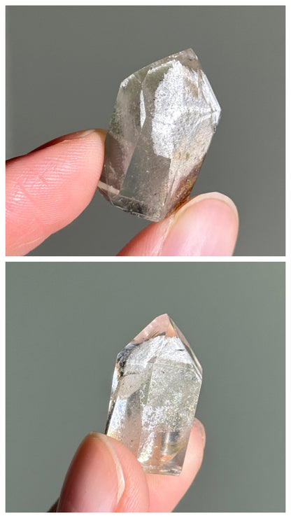 High Quality Water Clear Phantom Lodalite Baby Towers, Brazil