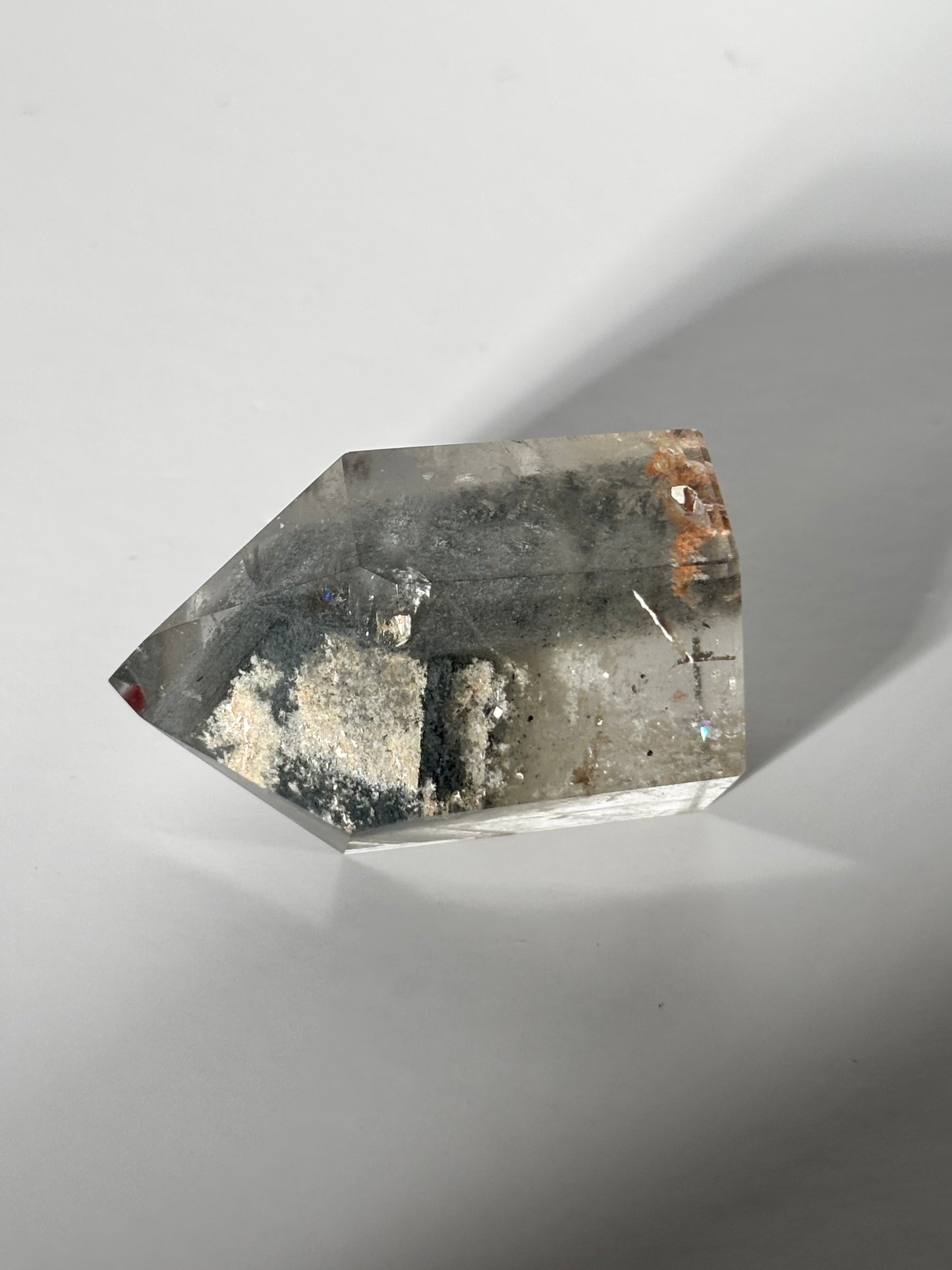 Grey Phantom Lodalite Quartz Tower, Brazil